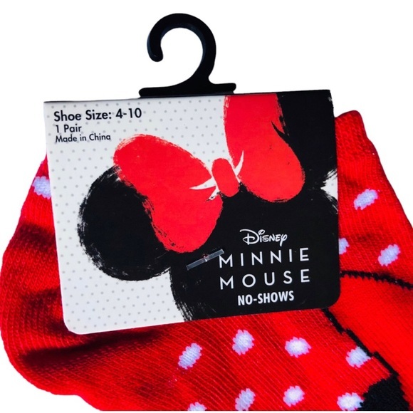 Minnie Mouse Socks - Picture 2 of 3